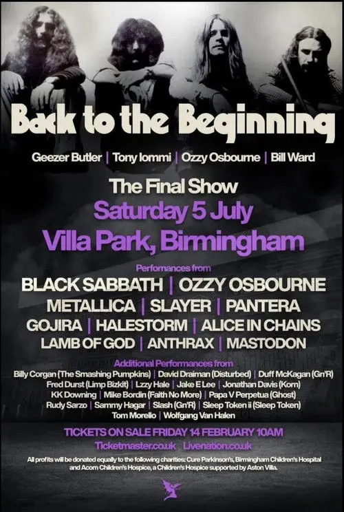 Back to the Beginning - Live